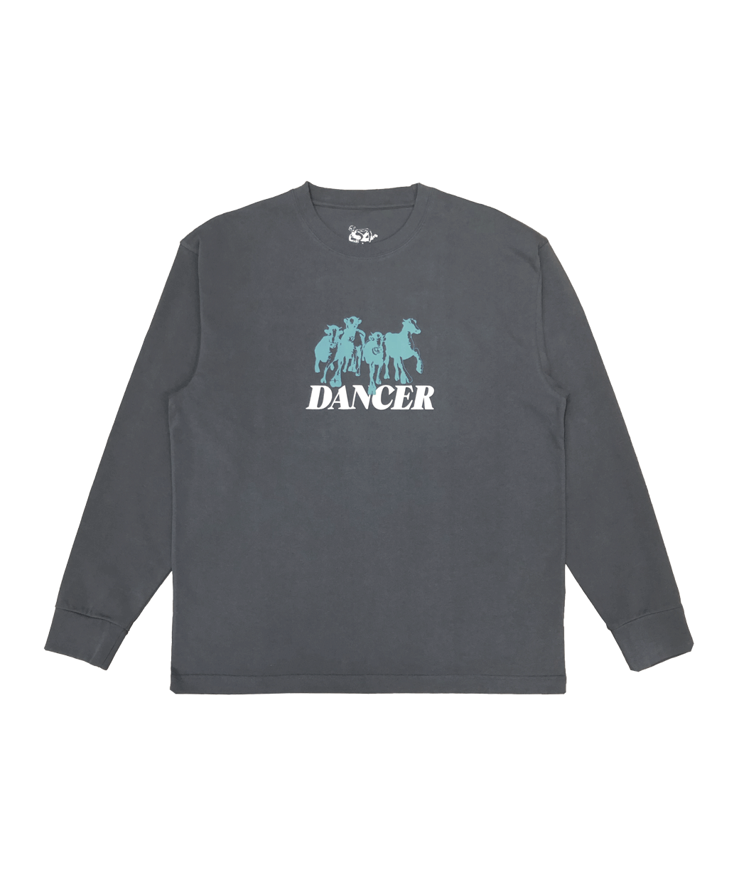 Step Aside LS Tee Charcoal