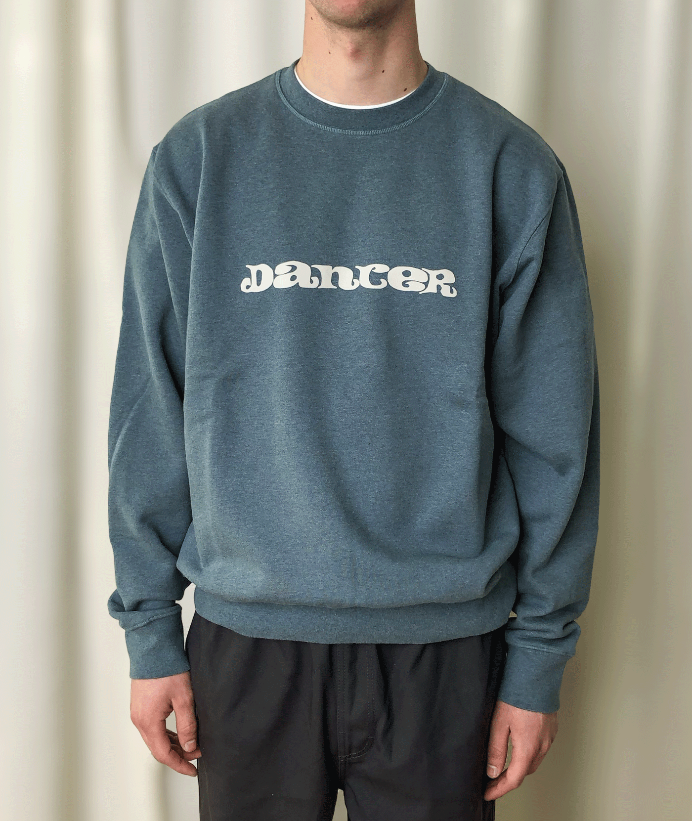 70's Logo Crew Sweat Dark Teal