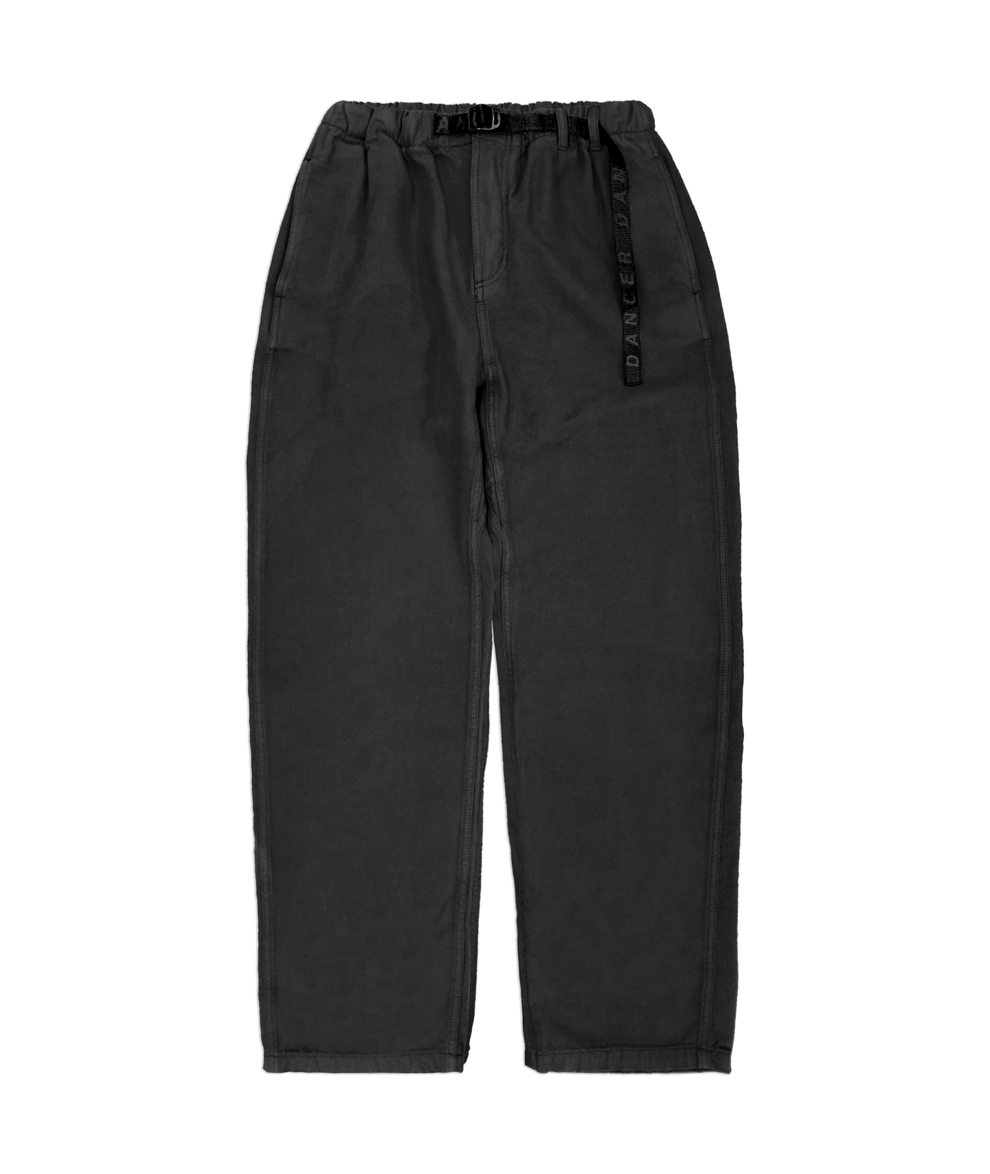 Oblique Belted Pant Black