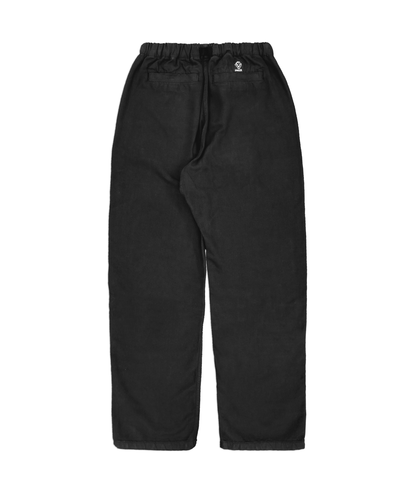 Oblique Belted Pant Black