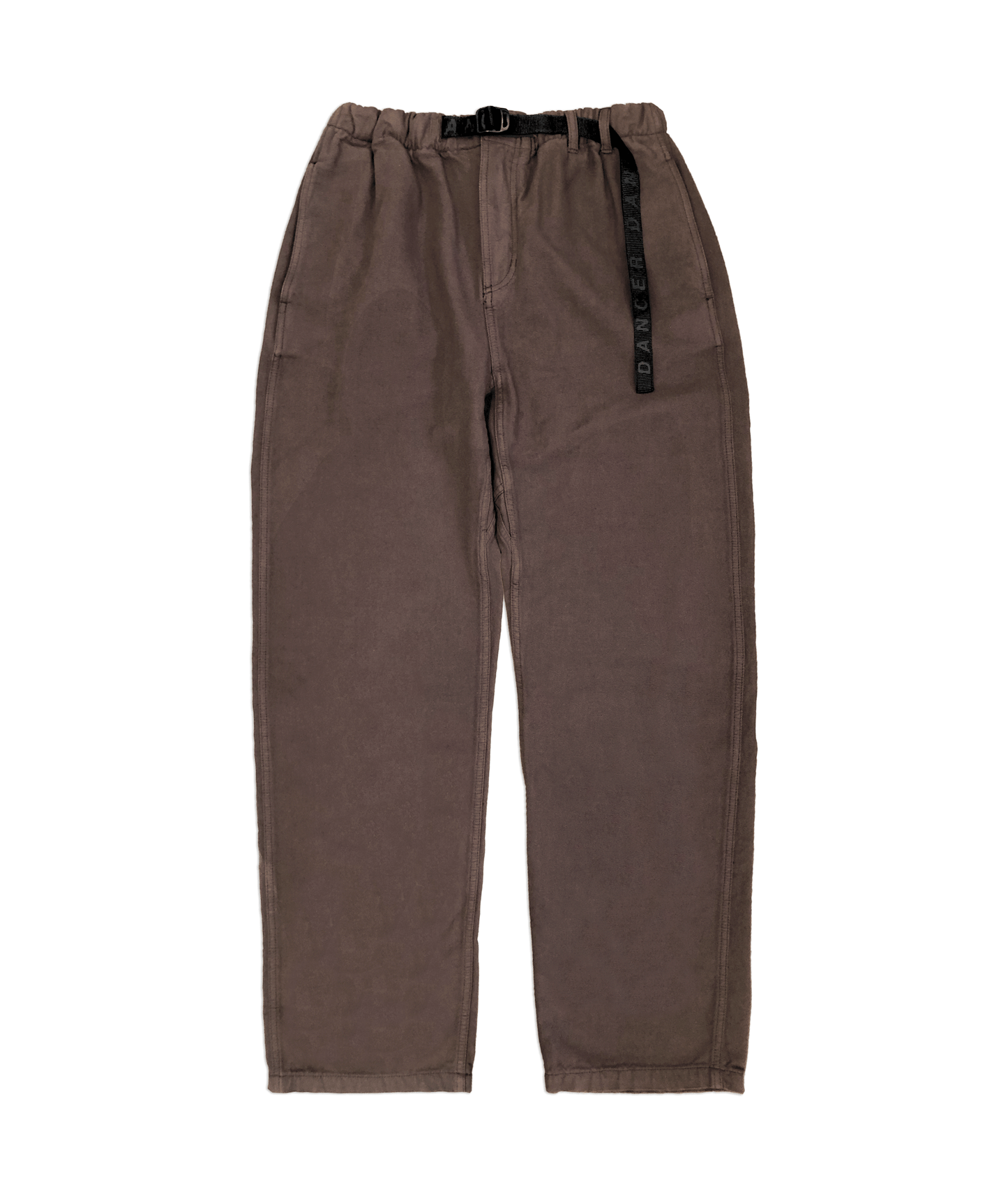 Oblique Belted Pant Brown