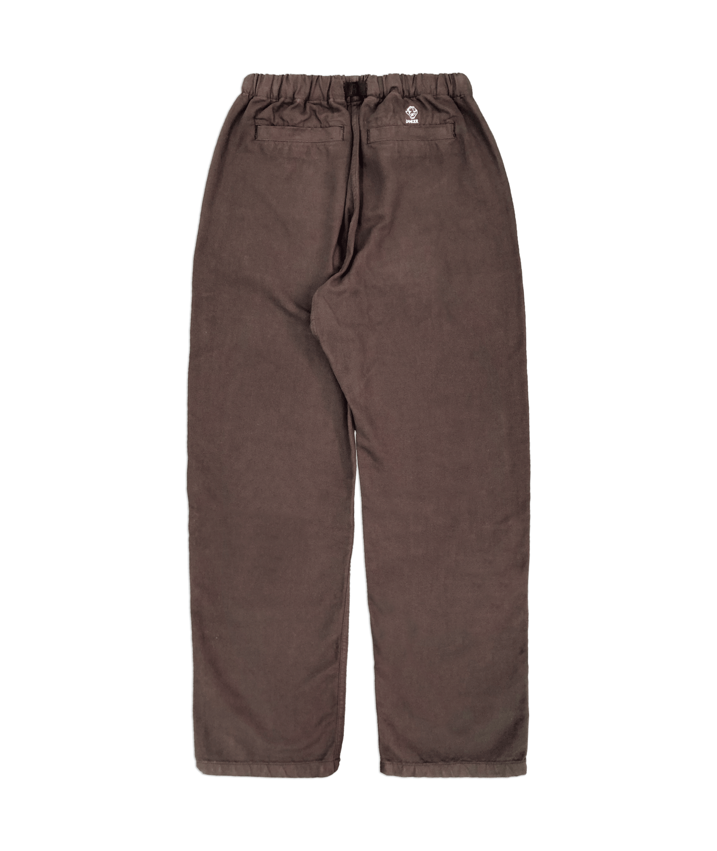 Oblique Belted Pant Brown
