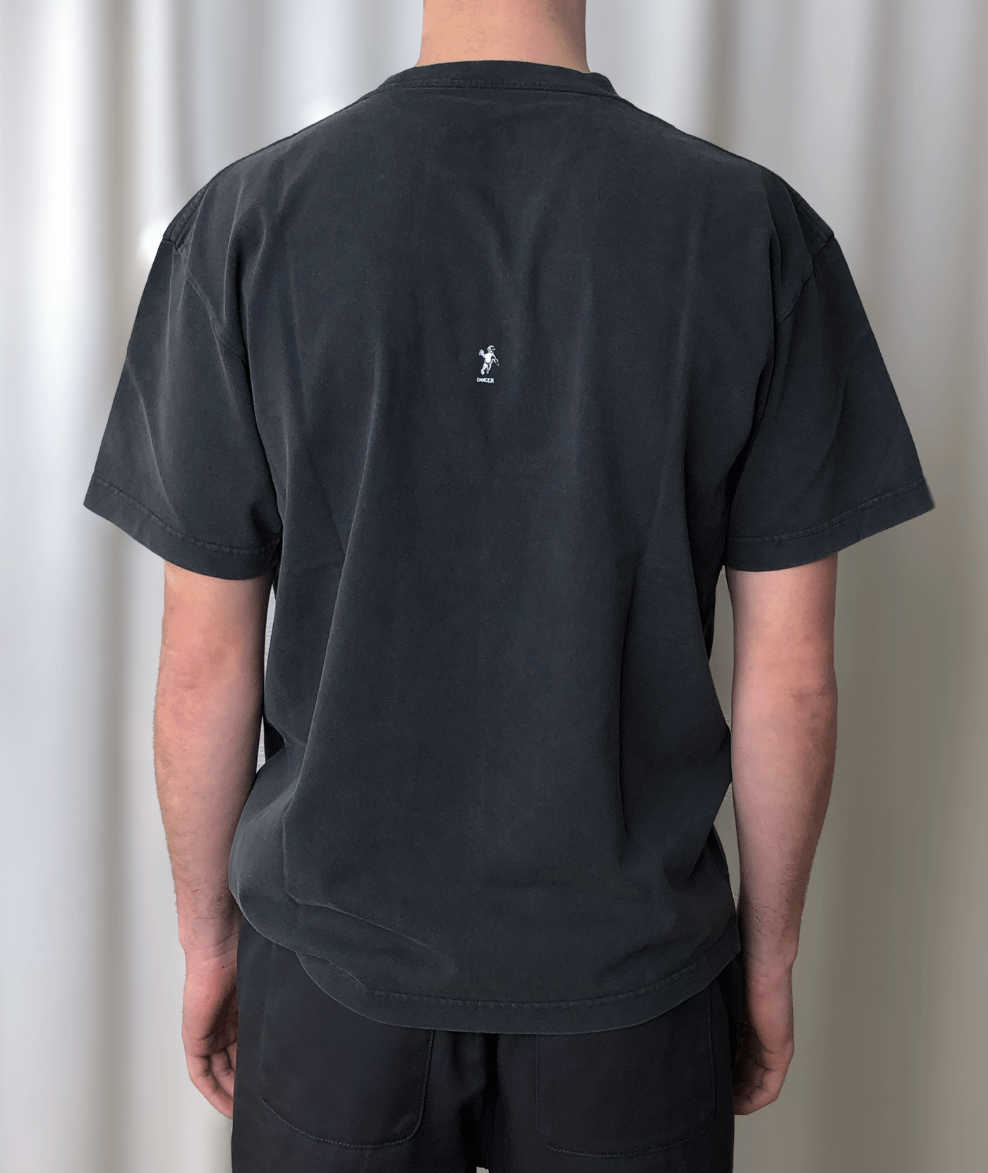 "Blank" Tee Washed Black