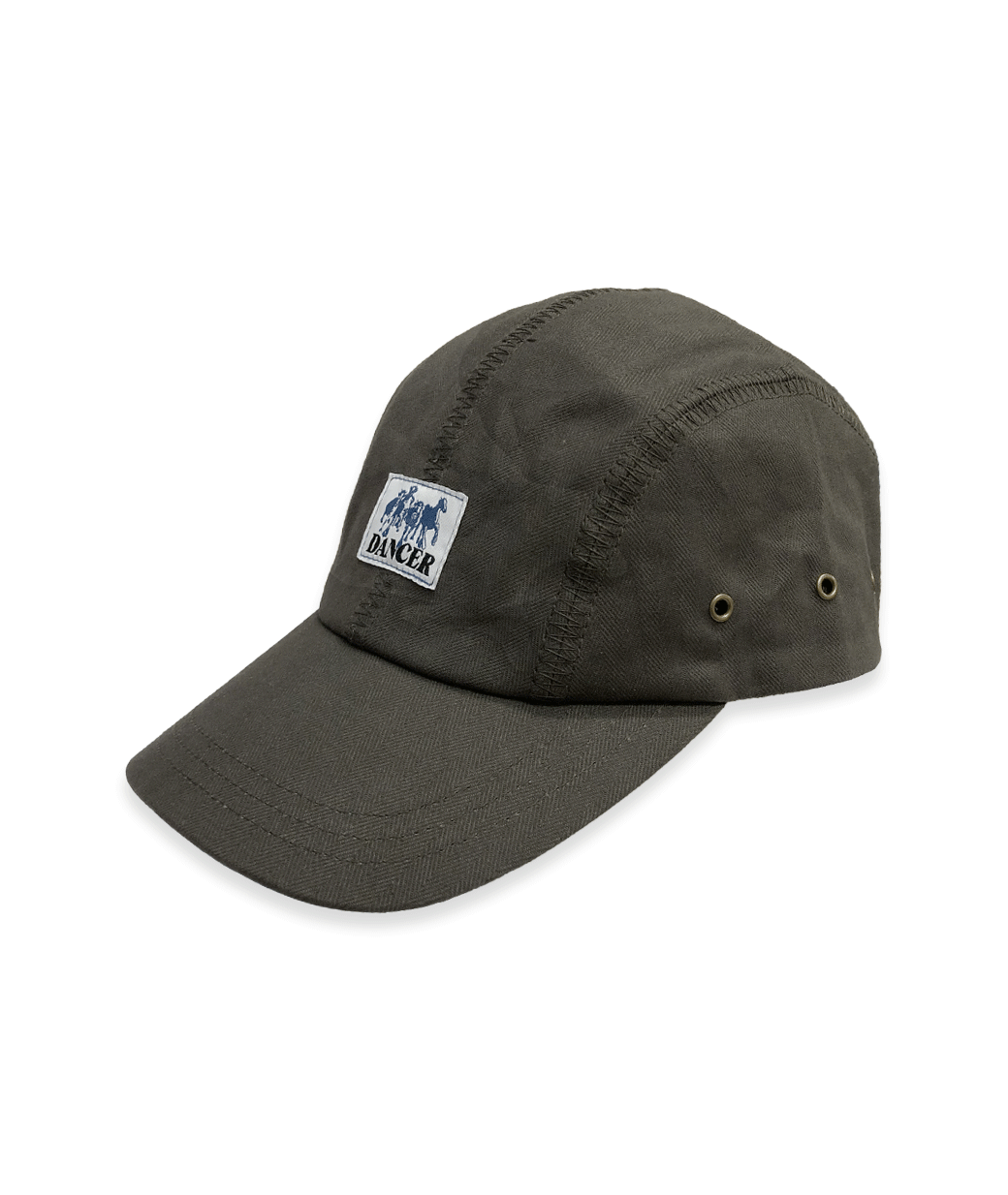 Four Panel Cap Charcoal