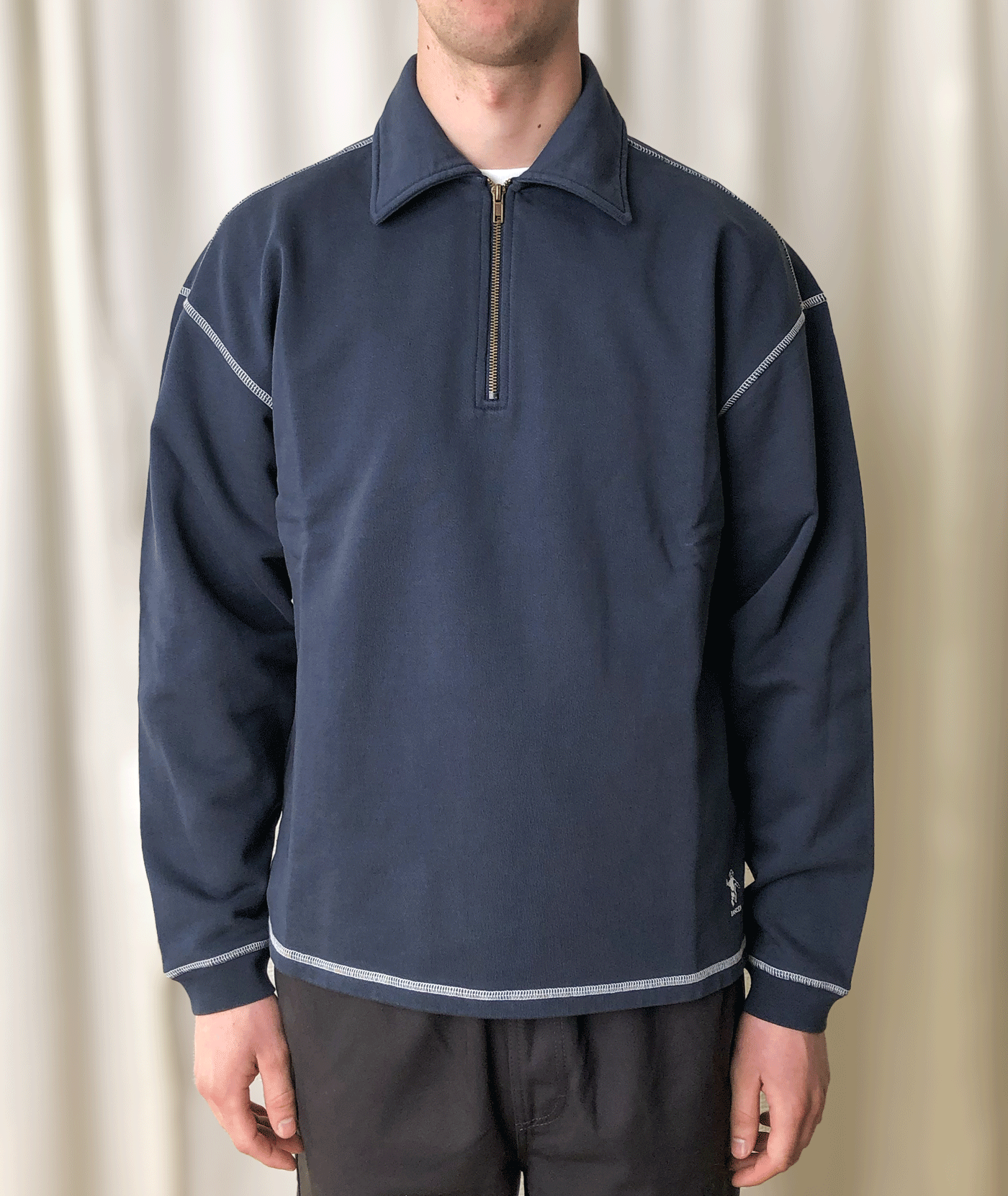 Half Zip Shirt Navy
