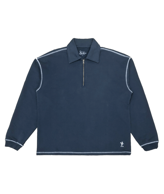 Half Zip Shirt Navy