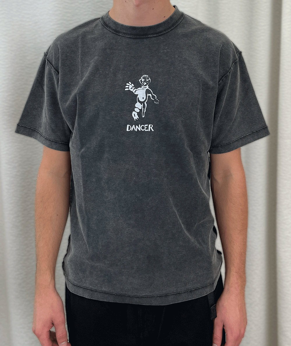 OG Logo Tee Inside Out Black