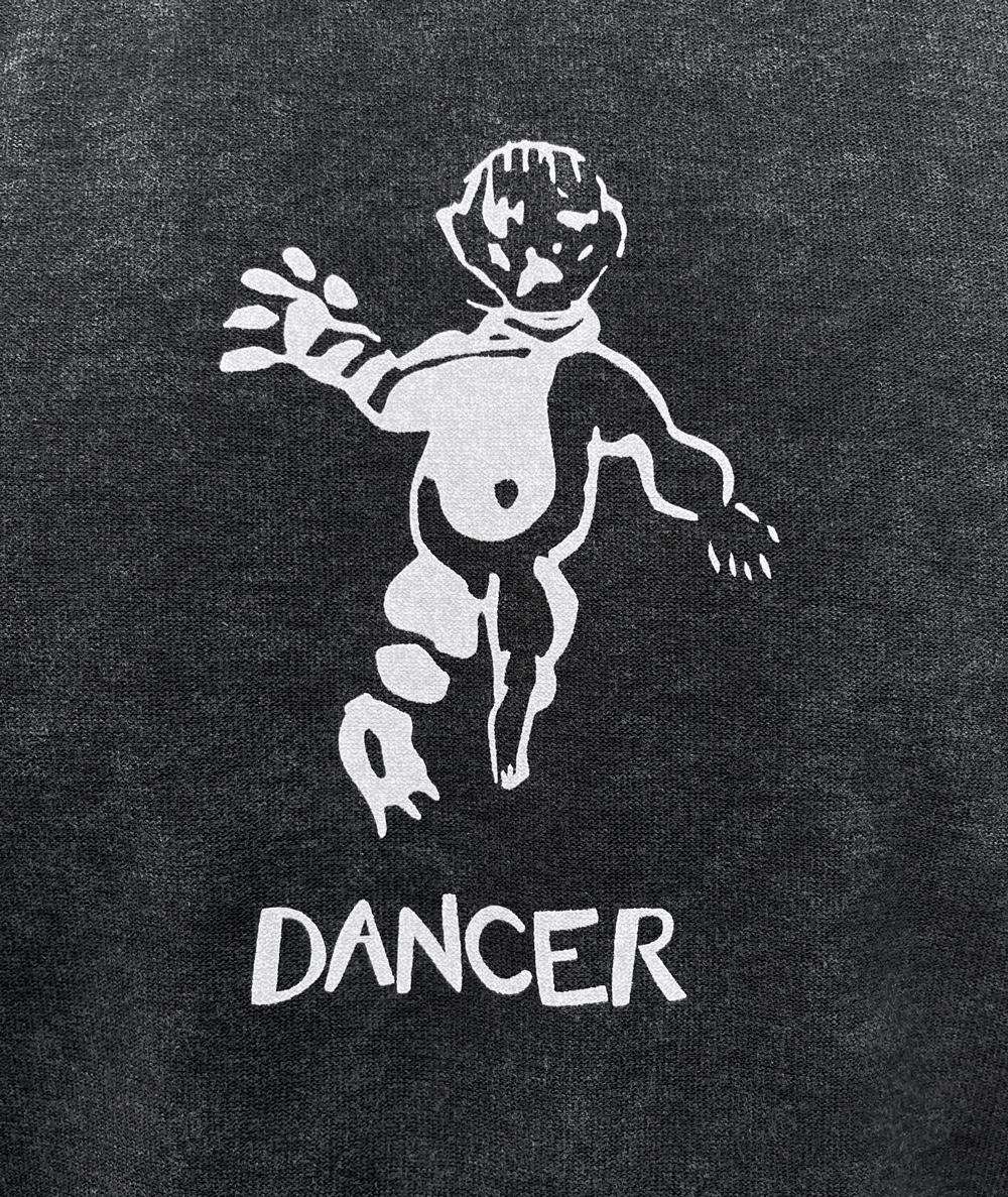 OG Logo Tee Inside Out Black