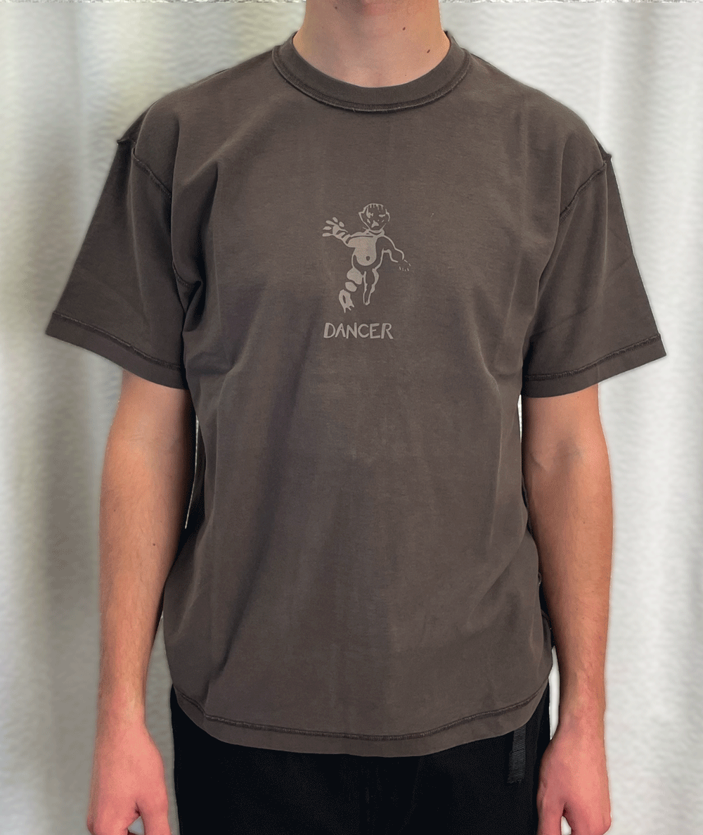 OG Logo Tee Inside Out Brown