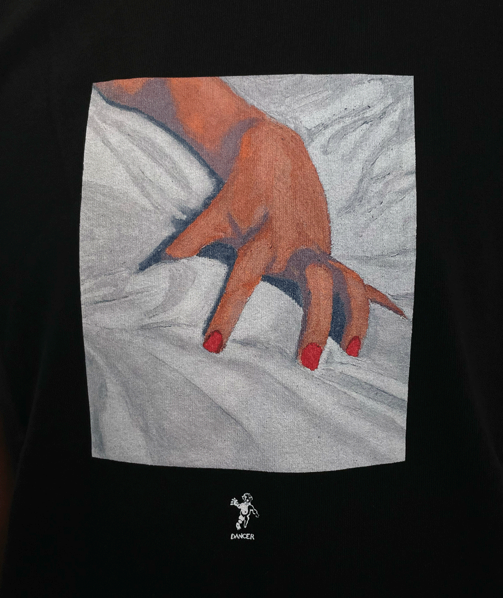 Sexy Hand Tee Black