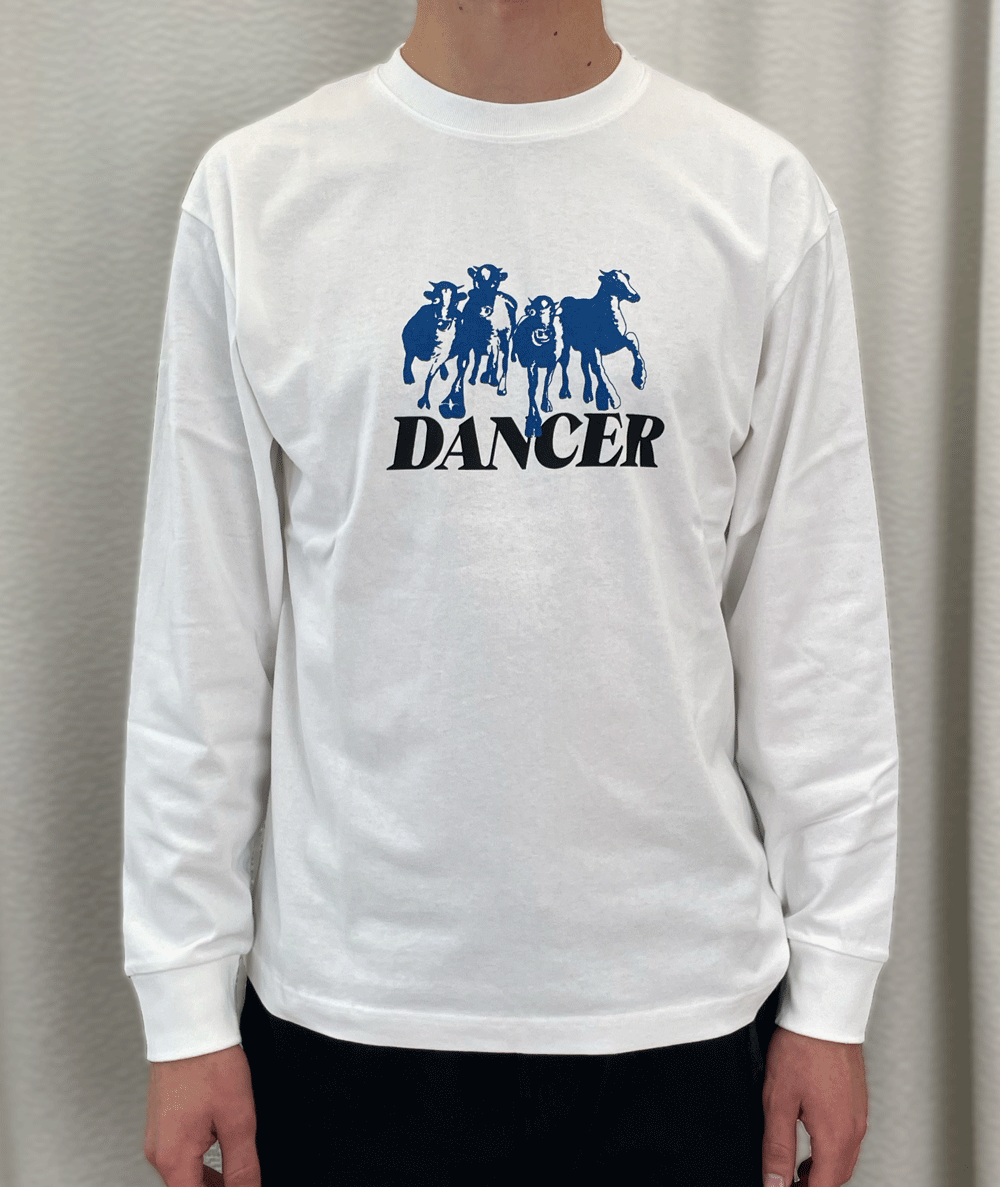 Step Aside LS Tee White