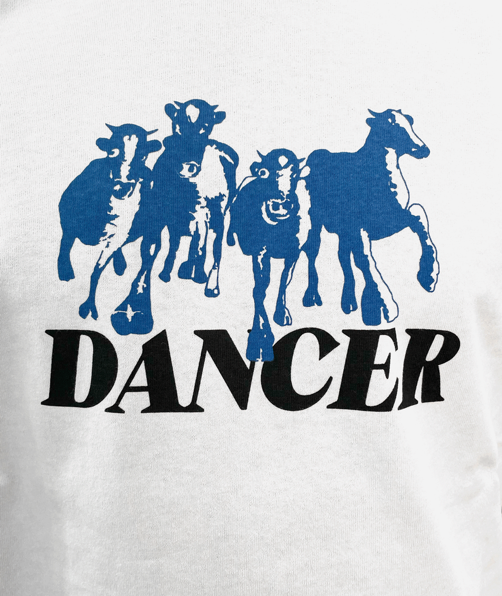 Step Aside LS Tee White