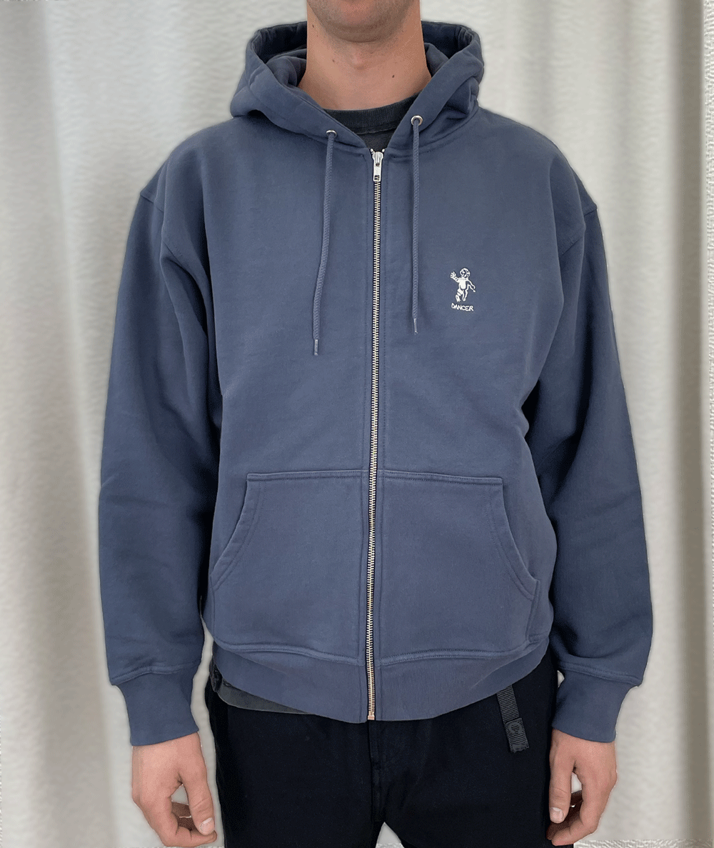 OG Logo Zip Hood Navy