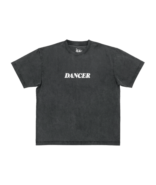 Italic Logo Washed Black