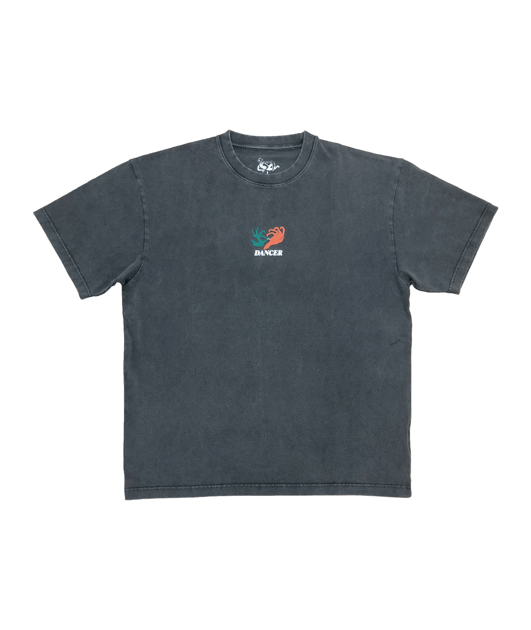 Nail Tee Washed Black