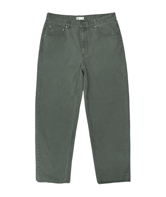 New Five Pocket Pant Green