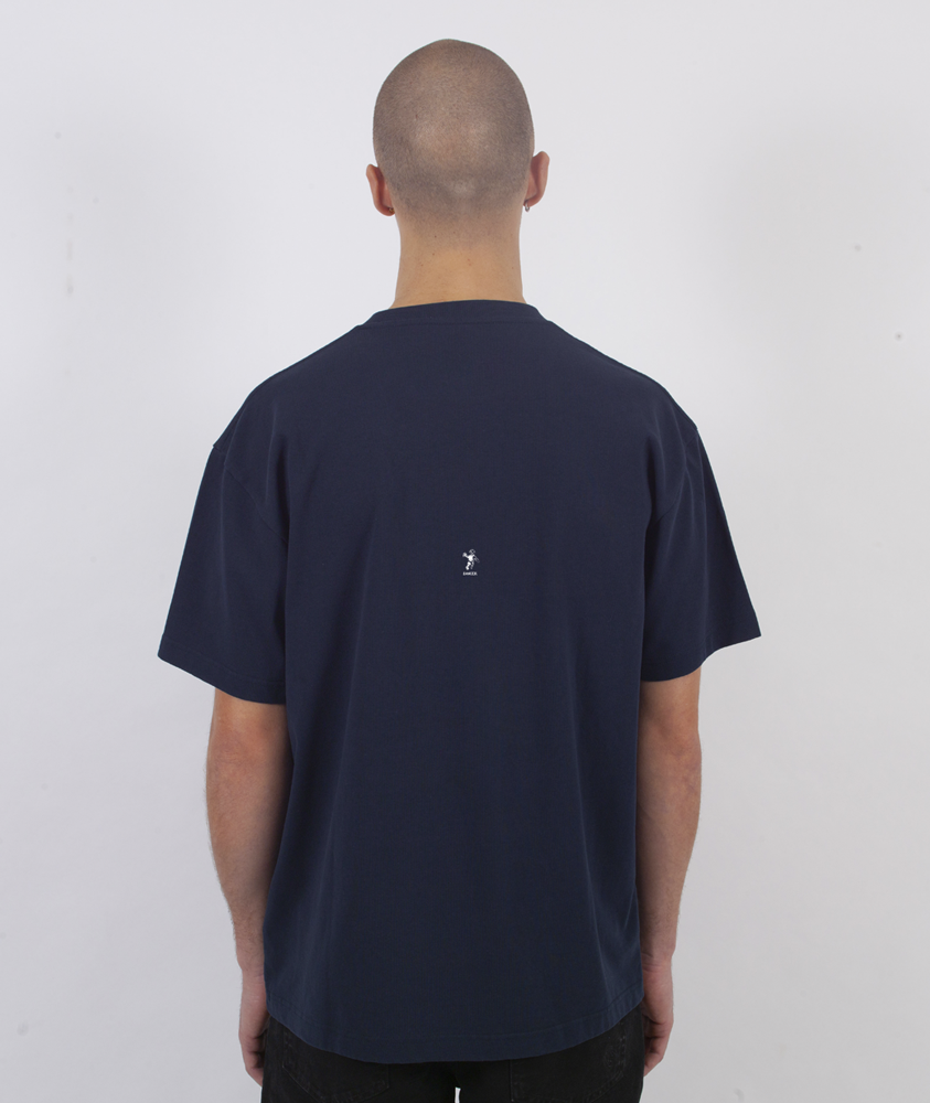 "Blank" Tee Navy