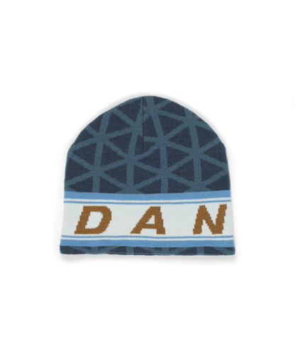 No Cuff Beanie Steel Blue