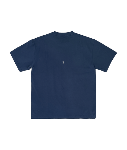 "Blank" Tee Navy