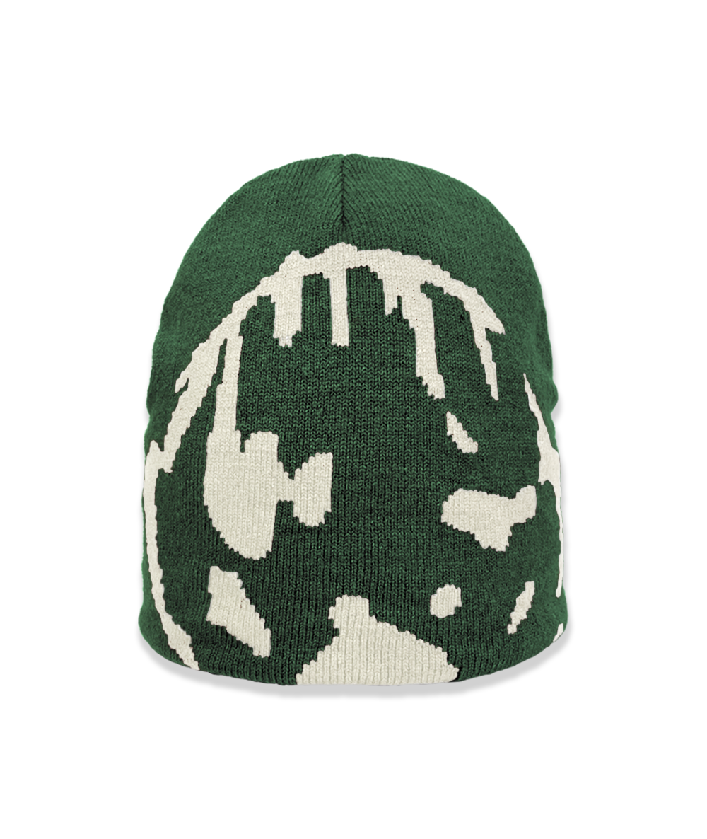 Beanie Head Green