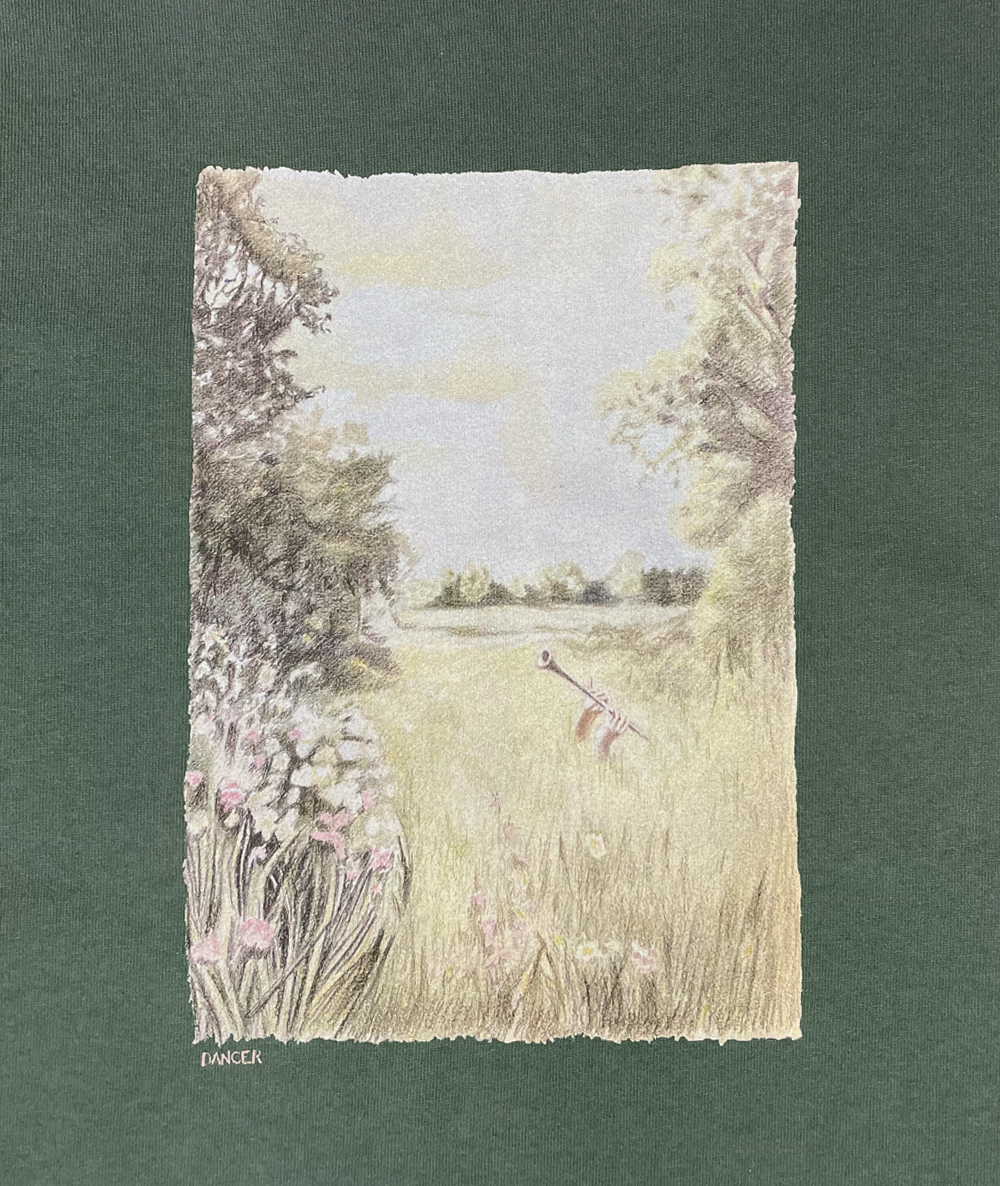 Flute Tee Green