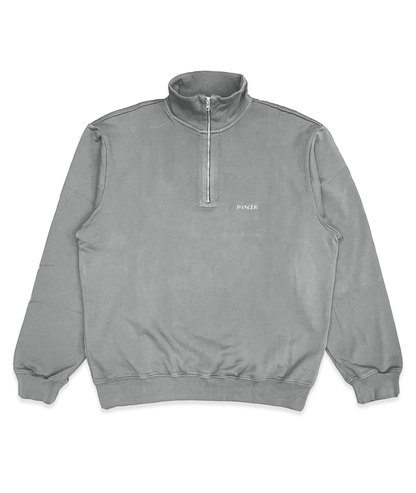 Half Zip Sweatshirt Grey