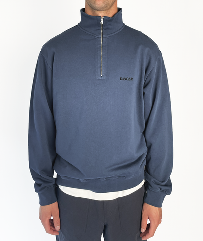 Half Zip Sweatshirt Navy