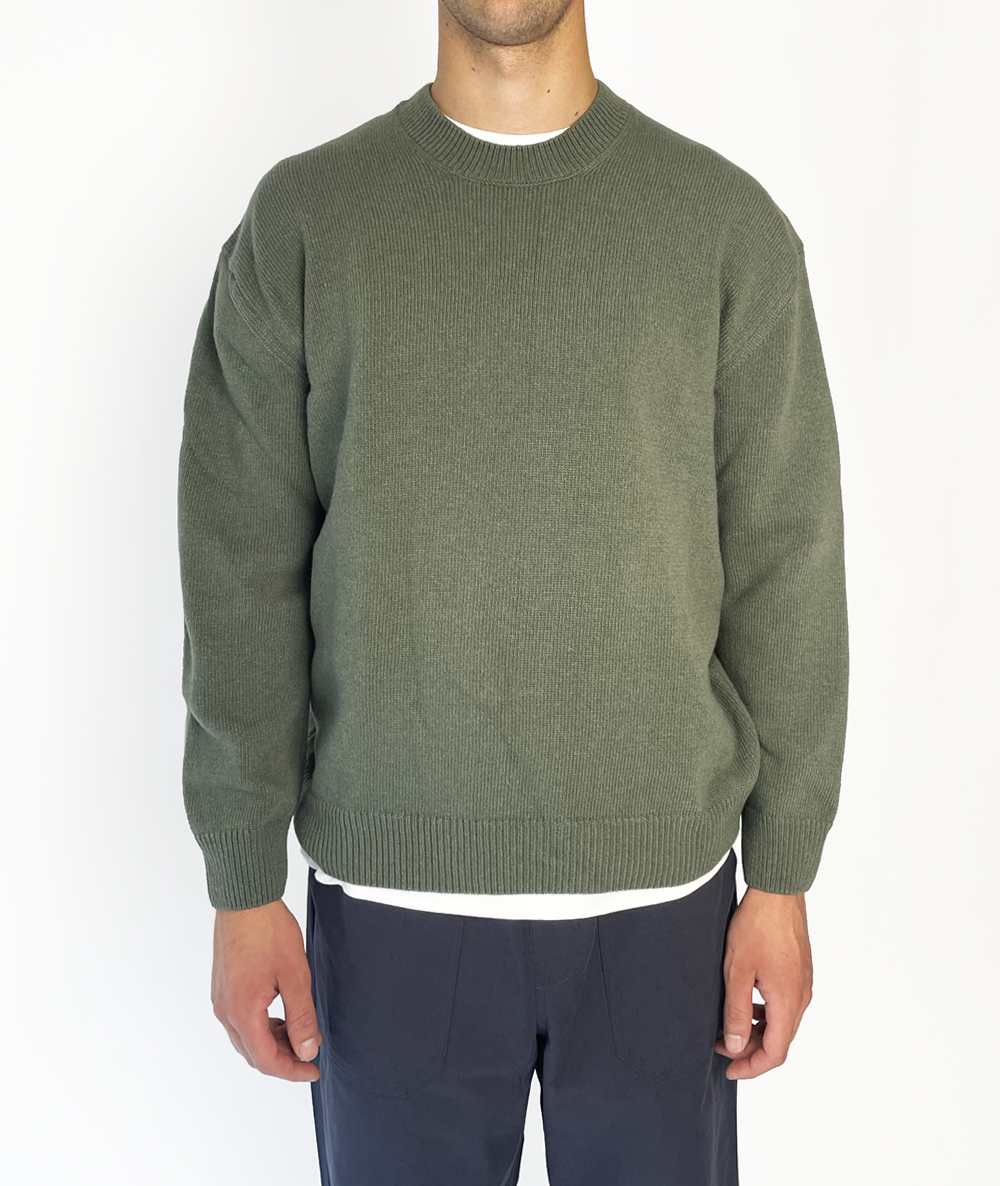 Inside Out Head Knit Green