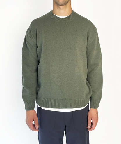 Inside Out Head Knit Green