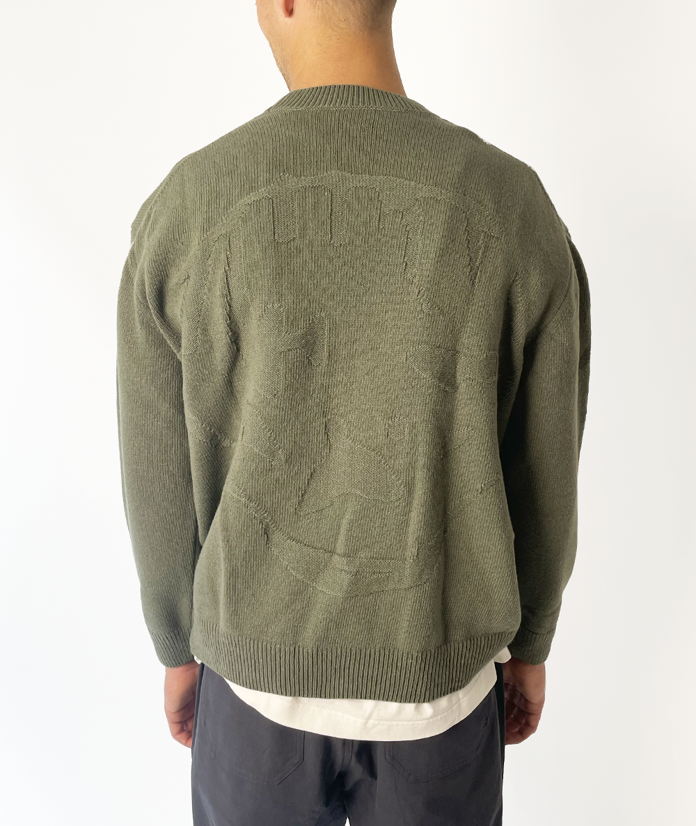Inside Out Head Knit Green