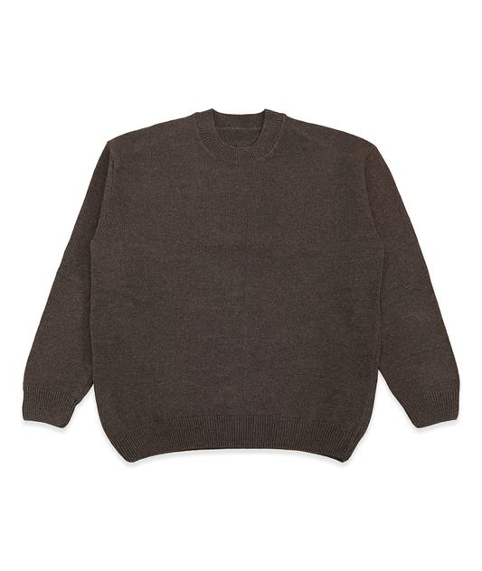 Inside Out Head Knit Brown