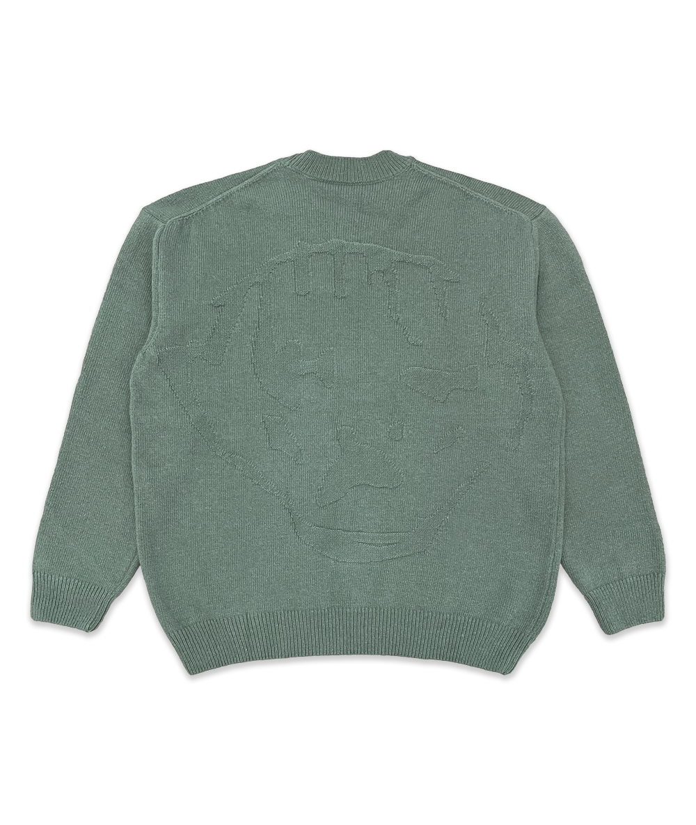 Inside Out Head Knit Green