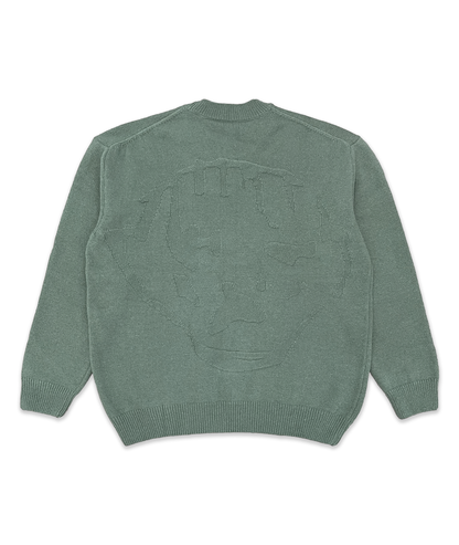 Inside Out Head Knit Green