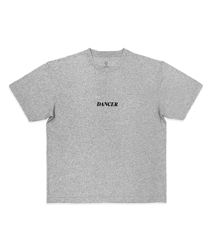 Italic Tee Heather Grey