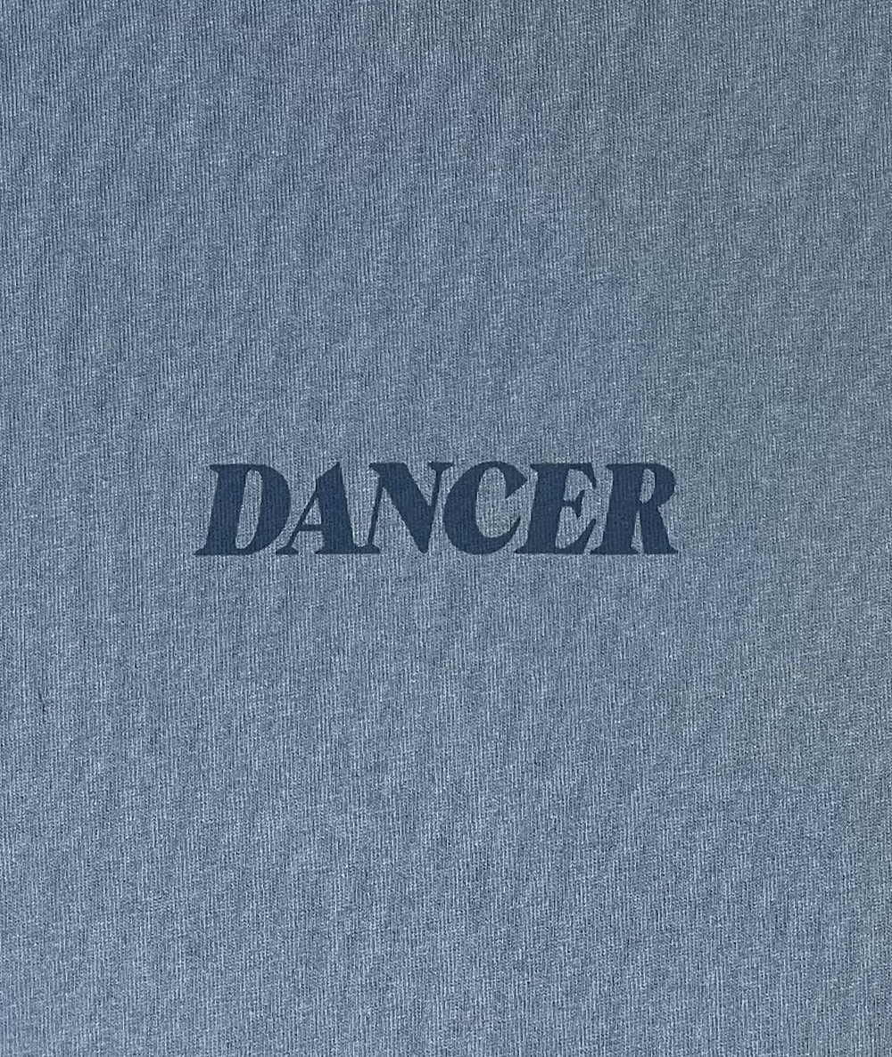 Italic Tee Light Blue