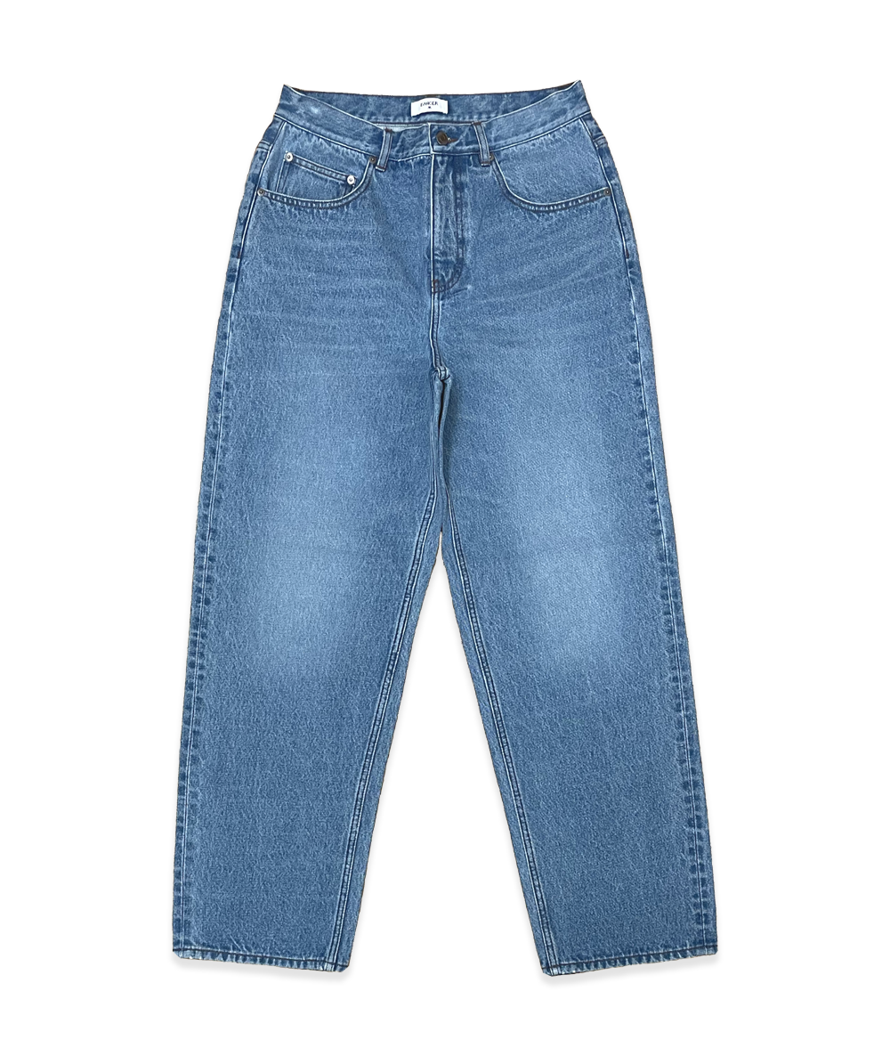 New Five Pocket Pant Washed Denim