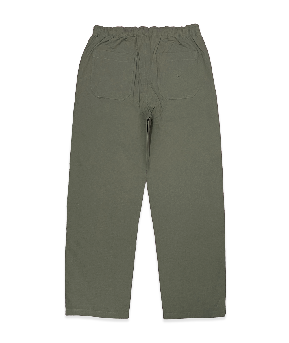 Relaxed Fatigue Ripstop Pant Green