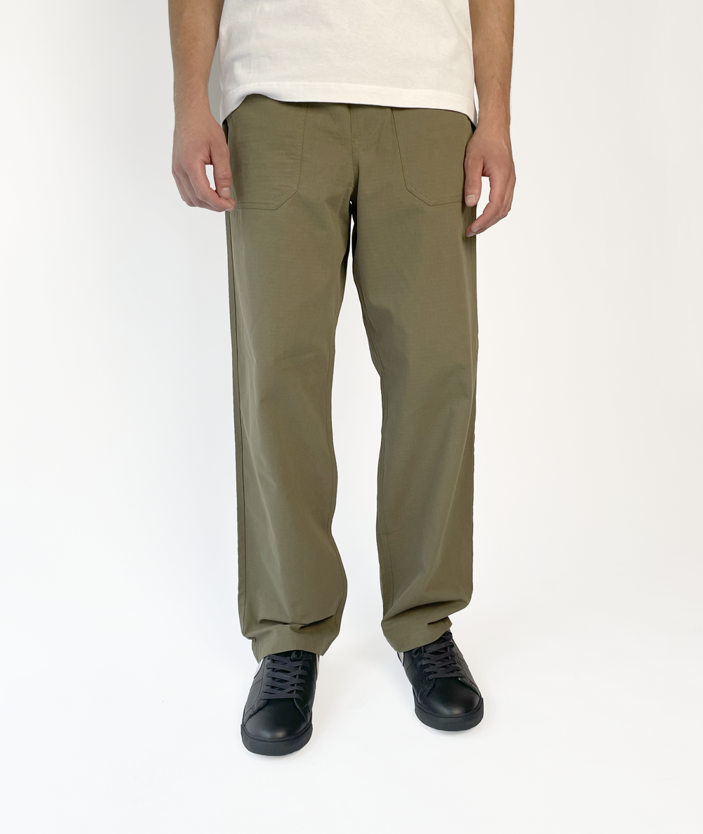 Relaxed Fatigue Ripstop Pant Green