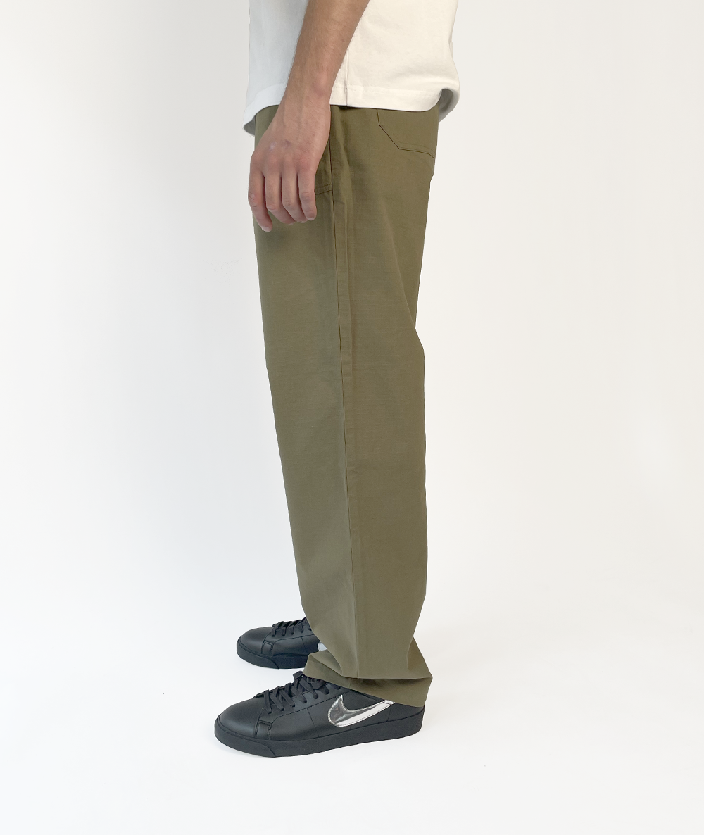 Relaxed Fatigue Ripstop Pant Green