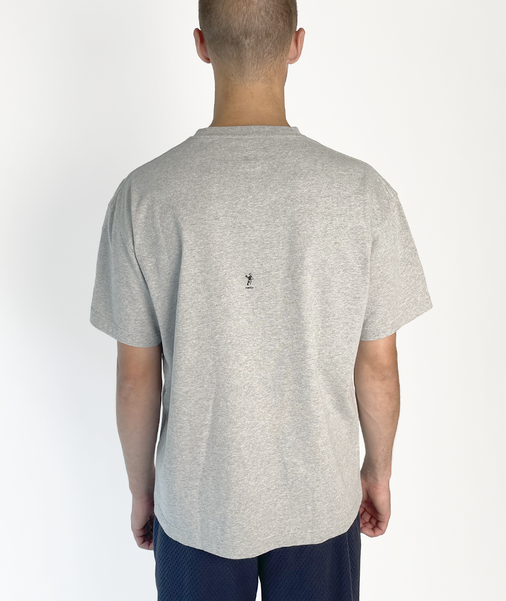 Blank Tee Heather Grey