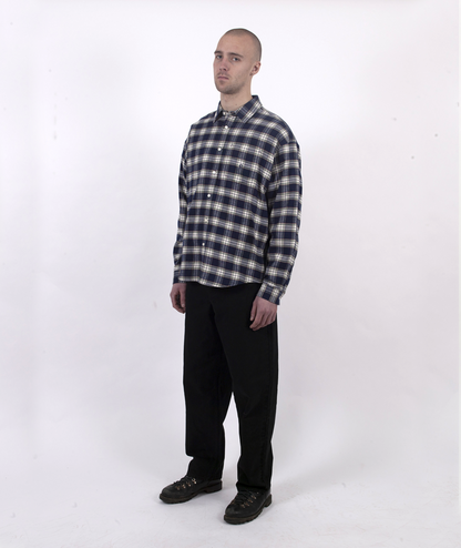 Flannel Shirt Navy