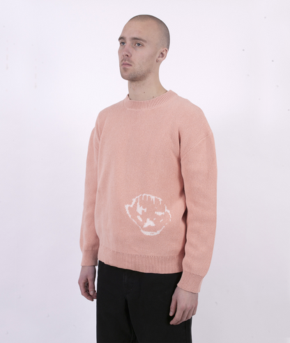 Head Knit Dusty Rose