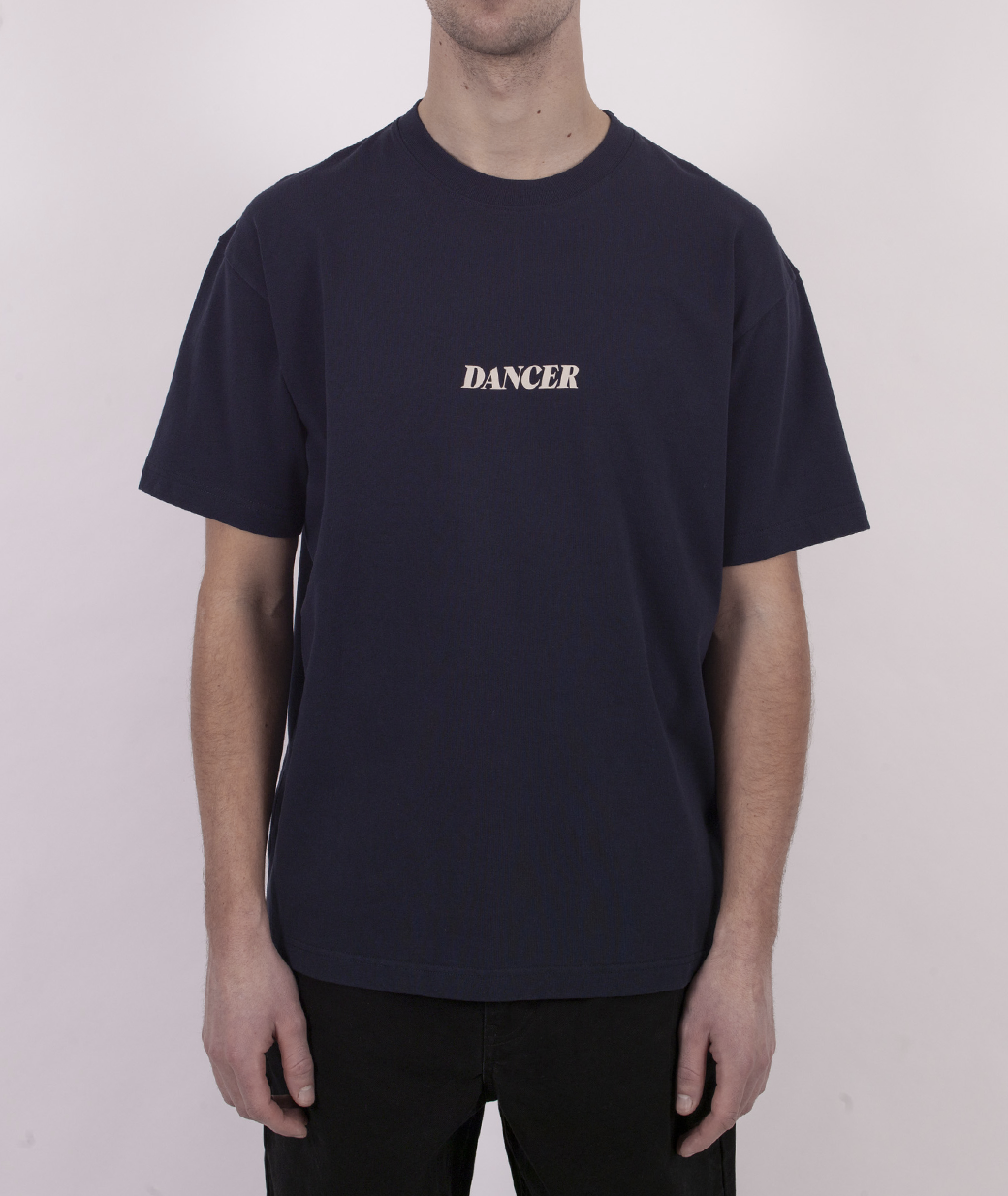 Italic Tee Navy