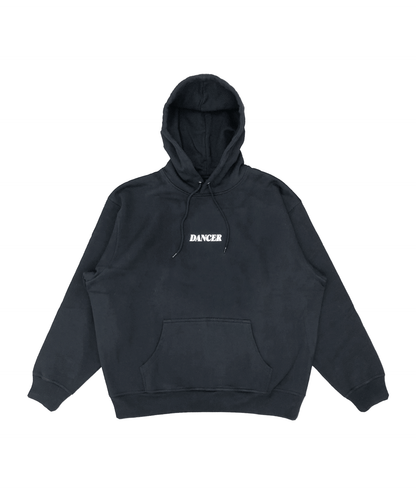 Italic Hoodie Black