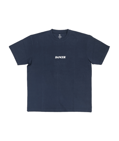 Italic Tee Navy