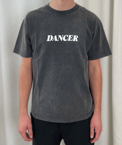 Italic Logo Washed Black
