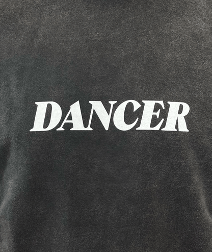 Italic Logo Washed Black