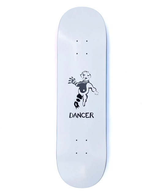 Dancer OG Logo Board White 8.375"