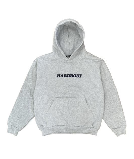 HARDBODY LOGO HOODIE HEATHER GREY