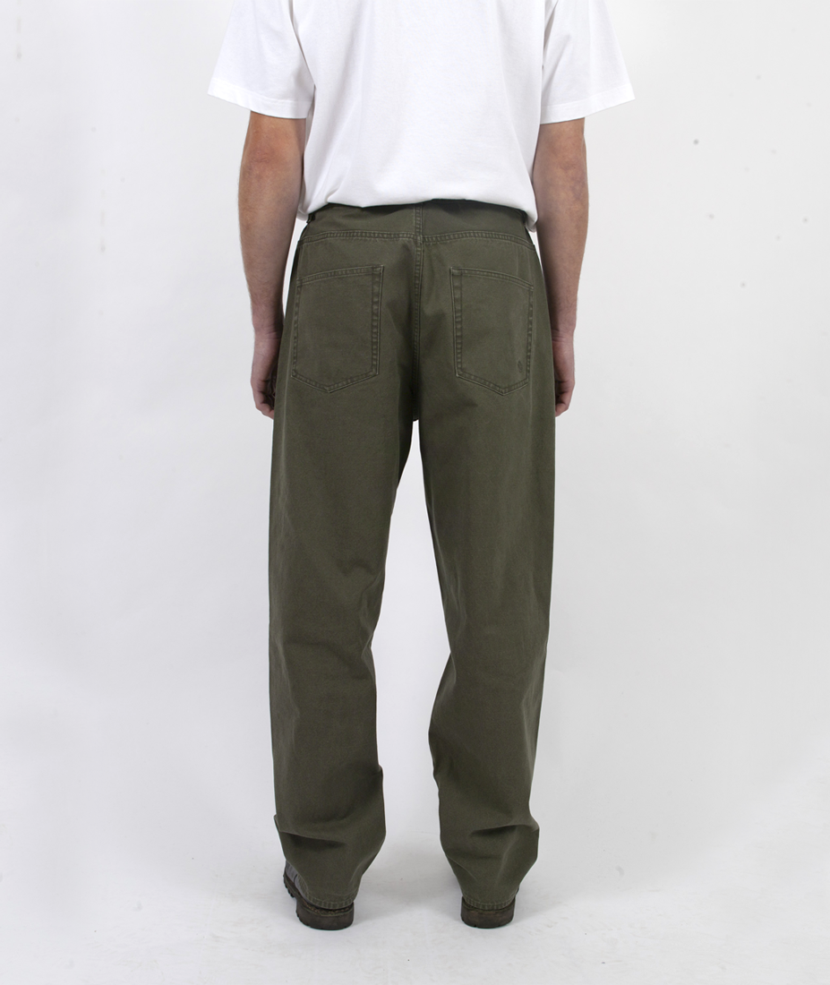 New Five Pocket Pant Green